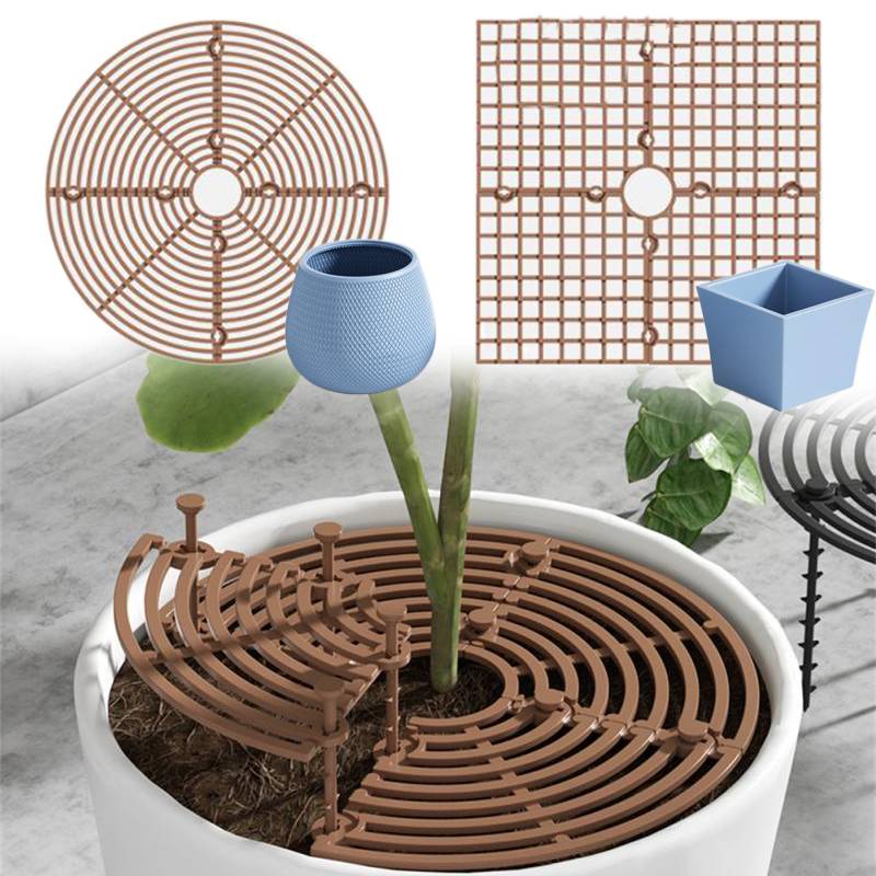 Indoor Herb Garden - غطاء وعاء الزهور، شبكة حماية التربة
