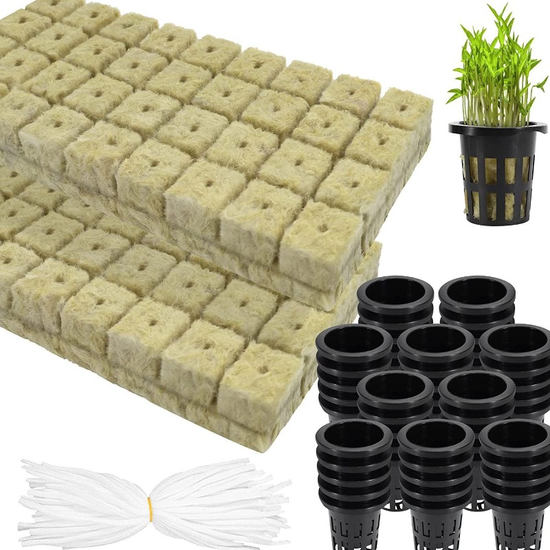 Hydroponic Kit - 72 عبوة من مكعبات الصوف الصخري