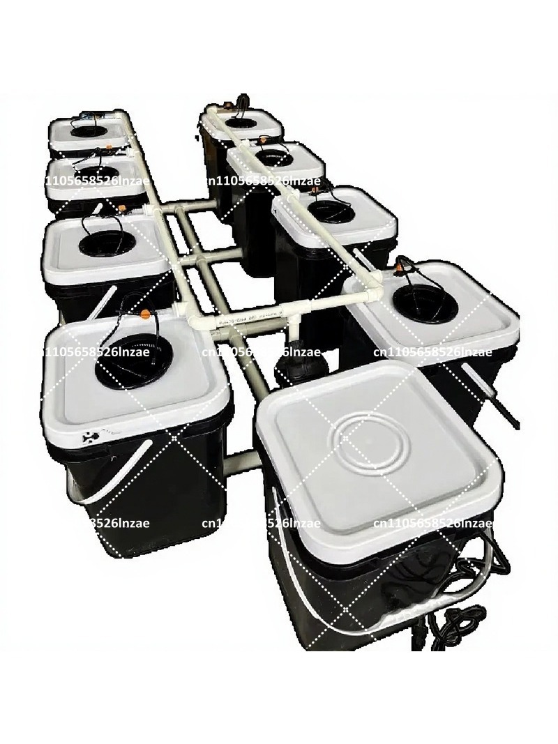 نظام زراعة مائية 4+1 8+1 RDWC، - مراجعة Hydroponic Kit وسعره