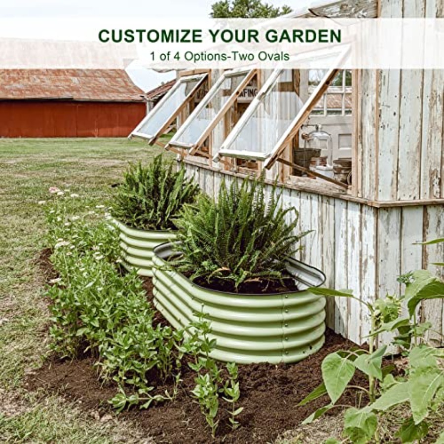 أحواض زراعة خارجية مُصممة على  - مراجعة Raised Garden Bed وسعره