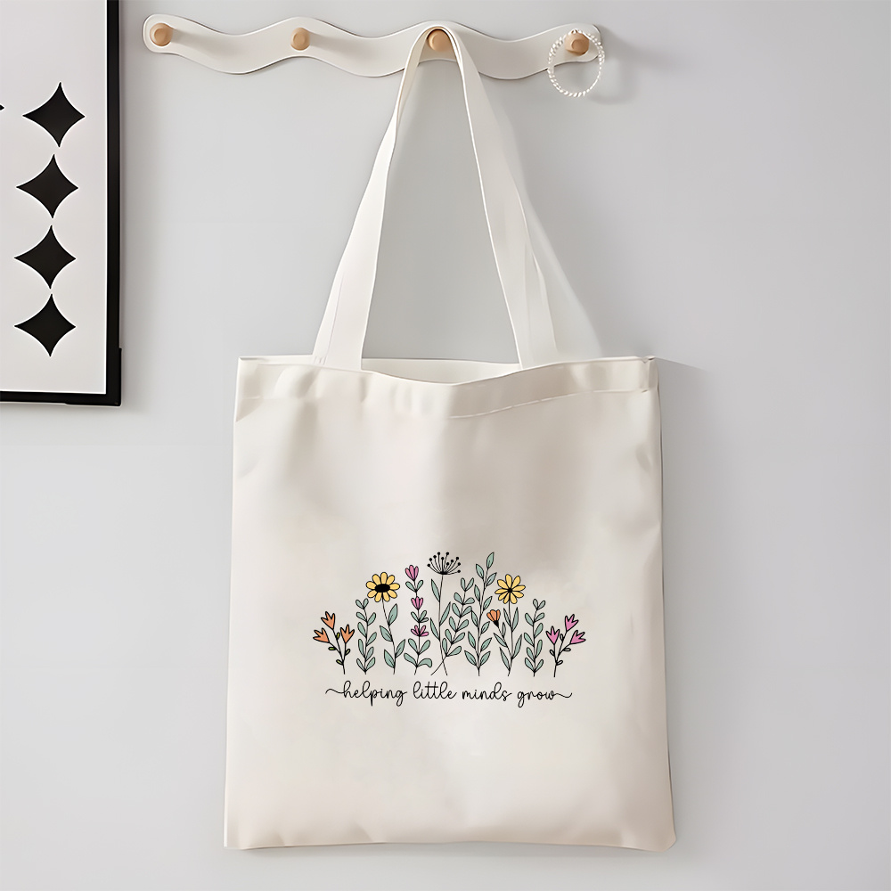 حقيبة حمل مطبوعة على الوجهين ب - مراجعة Grow Bag وسعره