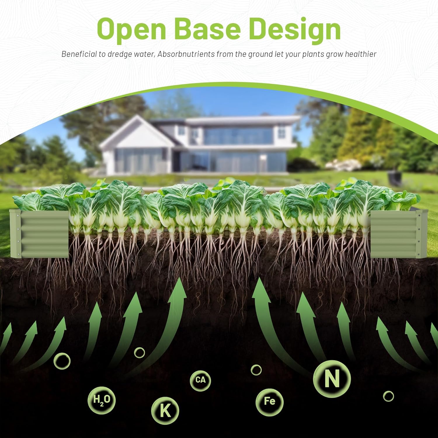 حوض زراعة خضروات معدني للاستخد - مراجعة Raised Garden Bed وسعره