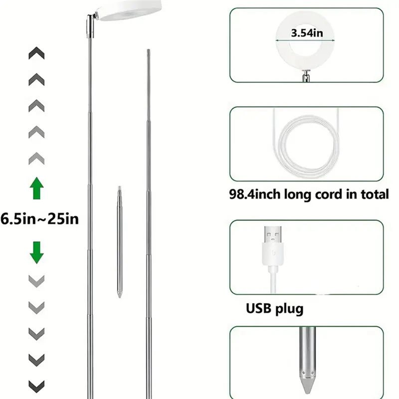 مصباح LED للنمو قابل للتعديل م - مراجعة Grow Light Led وسعره